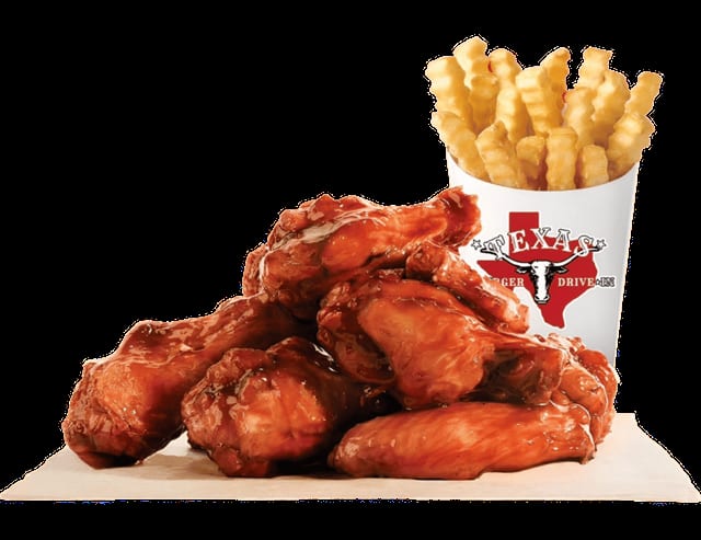 Hot Wings Basket.