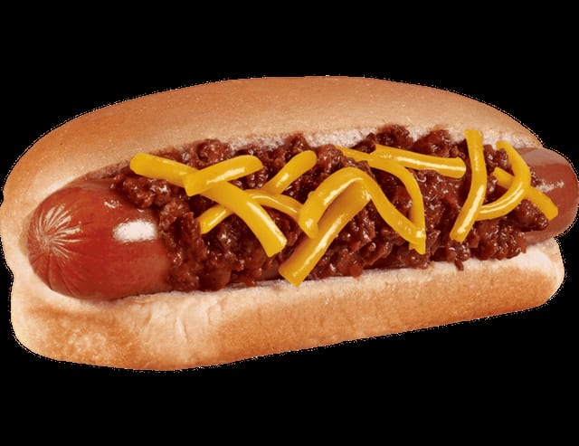 Chili Cheese Dog.