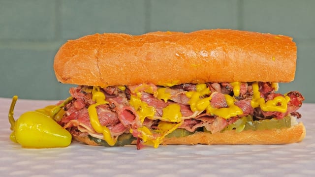 Pastrami Sandwich.