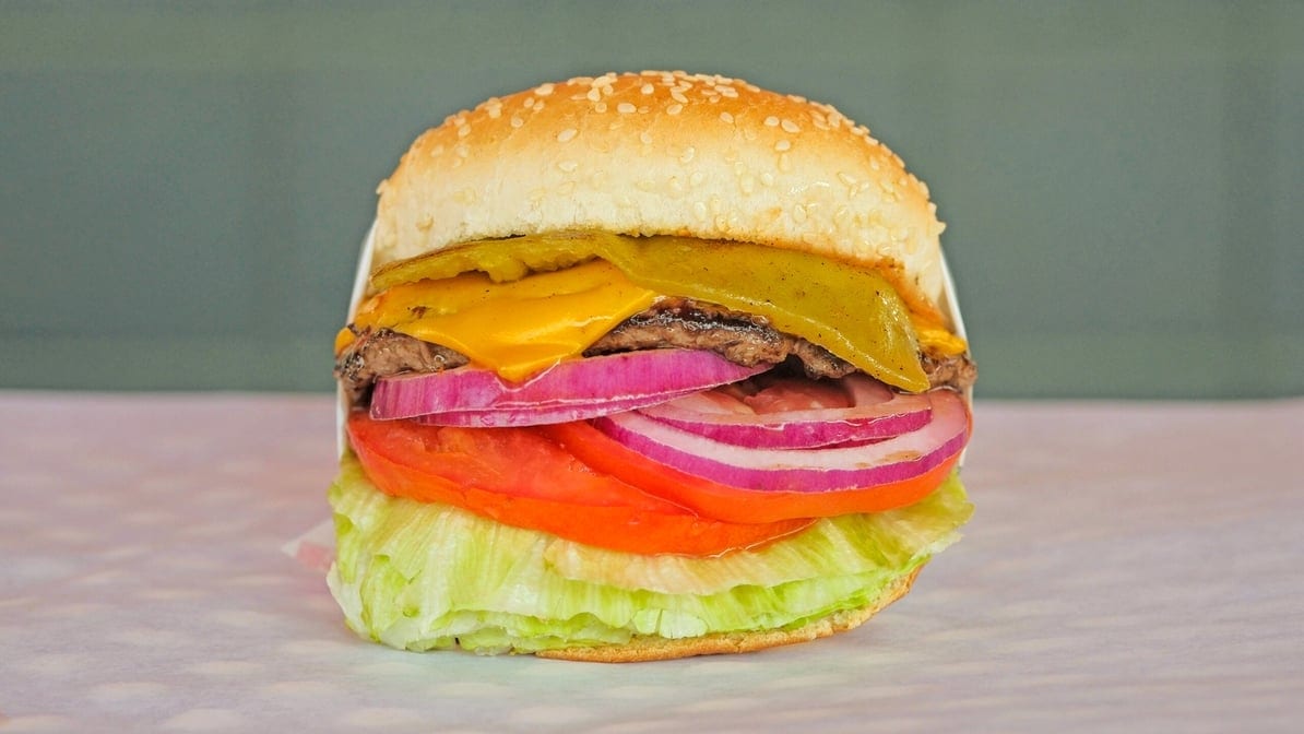 Ortega Chili Cheeseburger.