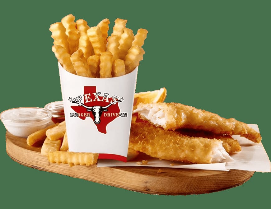 Fish N Chips Basket.