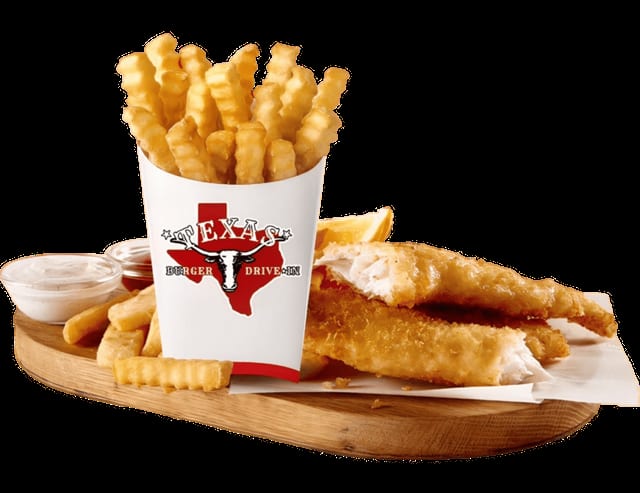 Fish N Chips Basket.