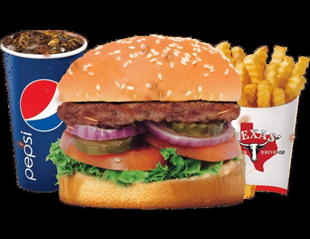 Deluxe Burger Combo.