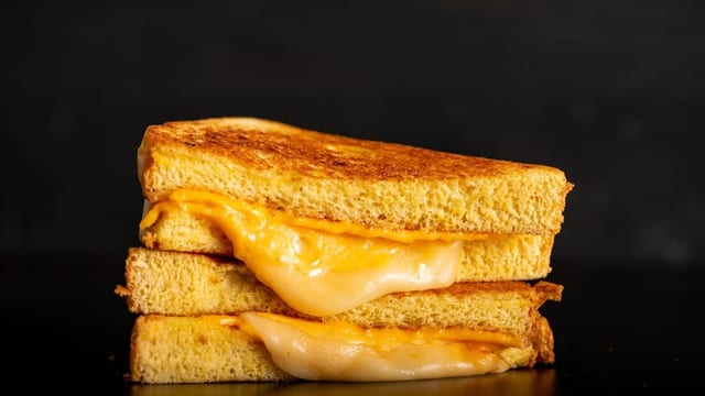 Grilled Cheese Sandwich.