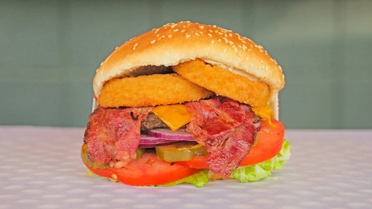 1/4 Lb Western Cheeseburger.