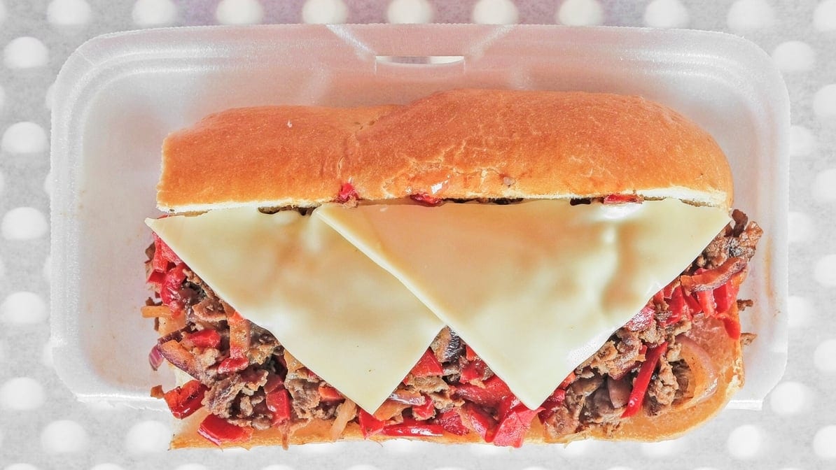 Philly Cheese Sandwich.