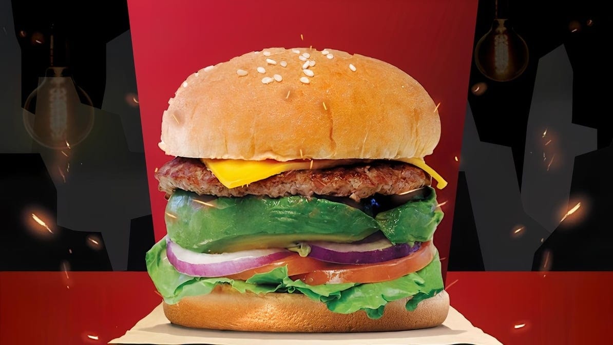 Avocado Cheeseburger.