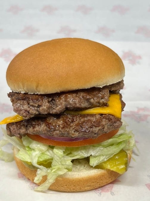 Double Smash Burger combo.