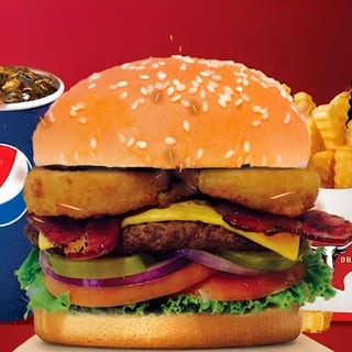 Western Bacon Cheeseburger Combo