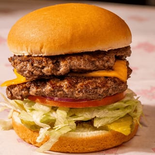Double Smash Burger Combo