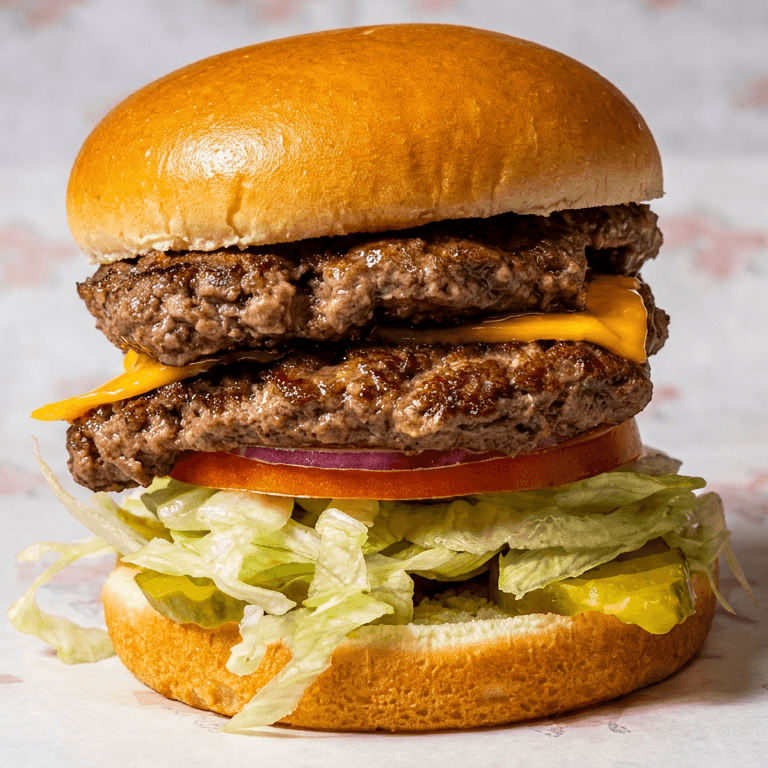 Indulge in Our Smash Burger