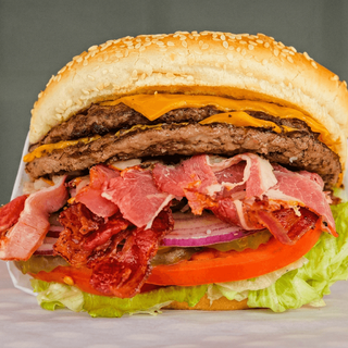 Double Texas Pastrami Cheeseburger