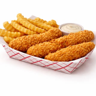 Chicken N Chips Basket