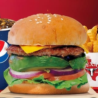 Avocado Cheeseburger Combo